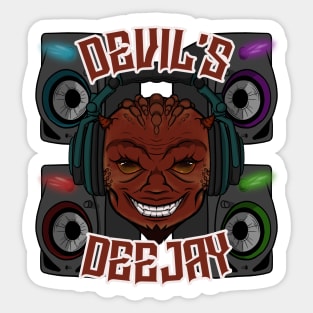 Devil's Deejay Sticker